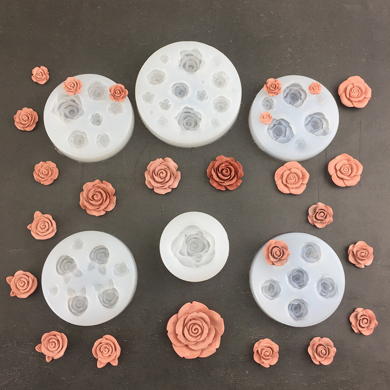 3d Rosen blumen form Blatt Sil – Candle Making Items Bewertung und Preis