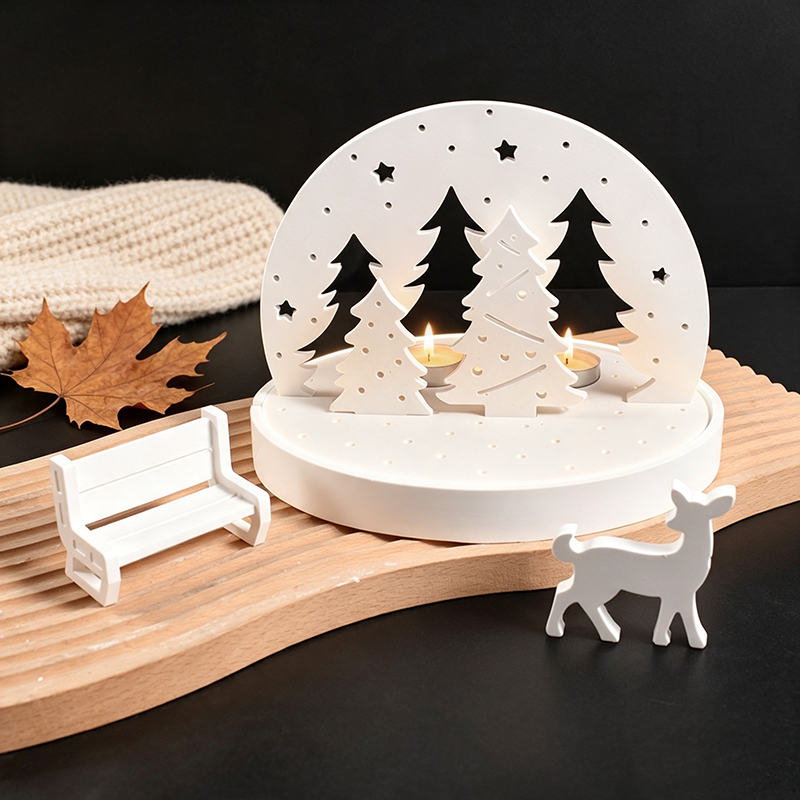 Weihnachts-Elch-Teelichthalter – Candle Making Items Bewertung und Preis