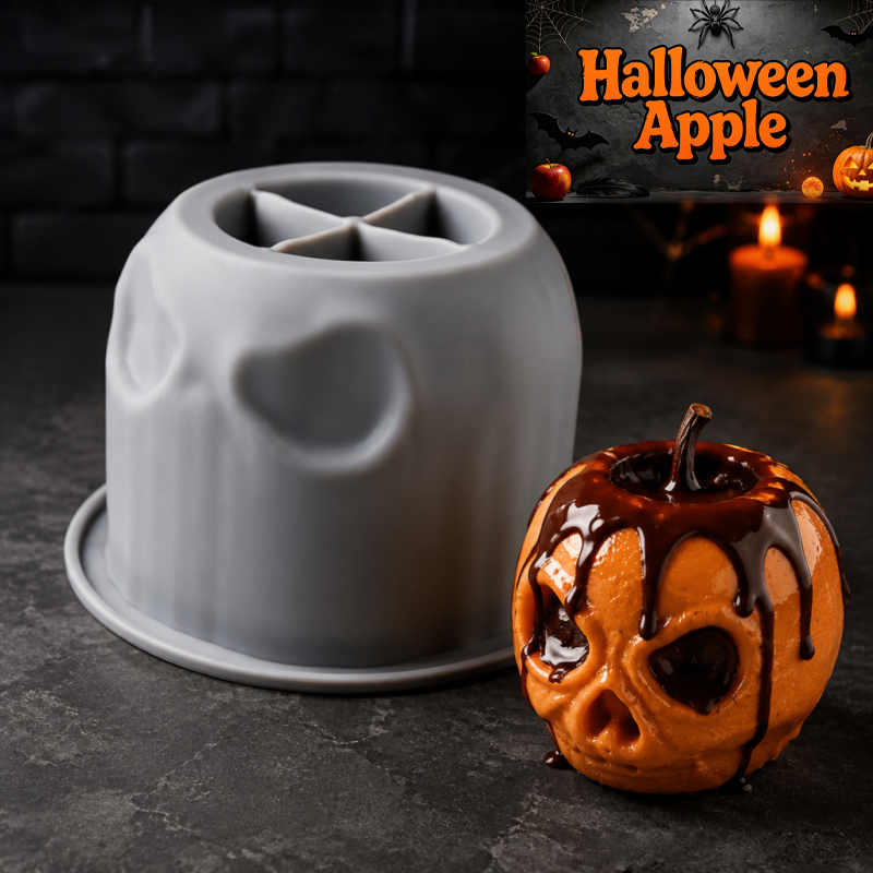 Halloween-Totenkopf-Apfel-Sili – Candle Making Products Bewertung und Preis