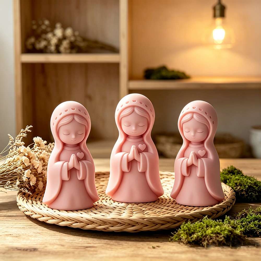 3D Jungfrau Maria Kerzenform a – Candle Making Items Bewertung und Preis