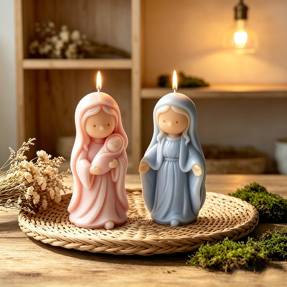 3D Jungfrau Maria Kerzenform a – Candle Making Items Bewertung und Preis