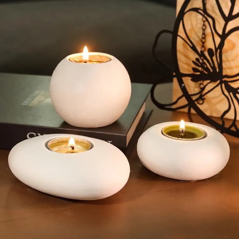 Teelichthalter aus Kunstharz,  – Candle Making Items Bewertung und Preis