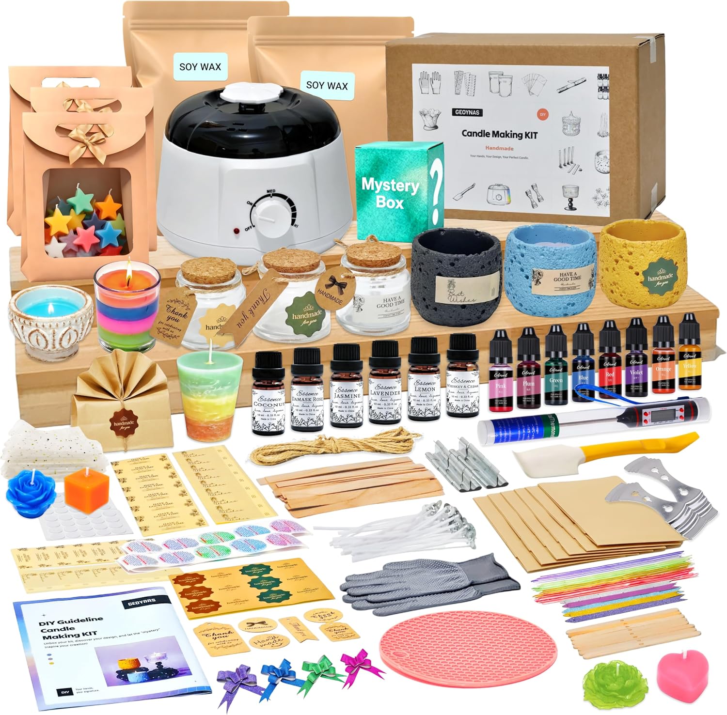 128-teiliges Kerzenherstellung – Candle Making Kit For Adults Bewertung und Preis
