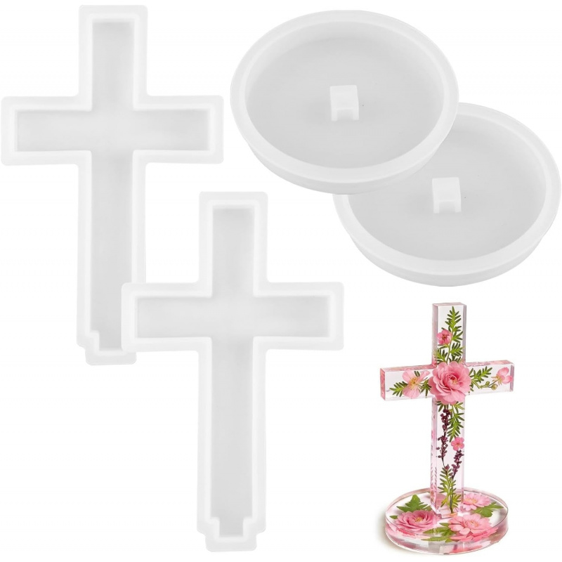Zwei Silikonformen mit einer B – Candle Making Items Bewertung und Preis