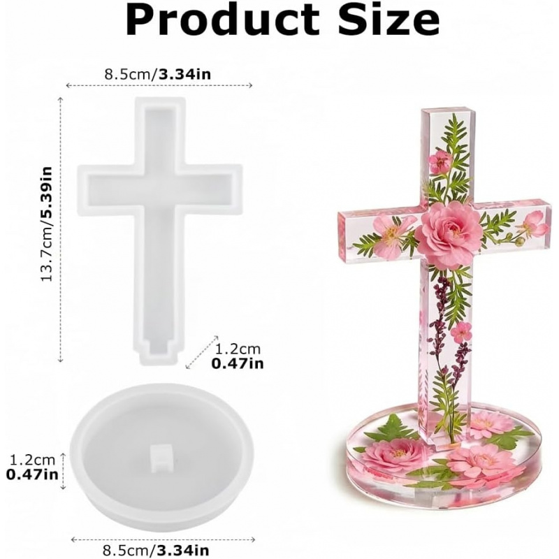 Zwei Silikonformen mit einer B – Candle Making Items Bewertung und Preis