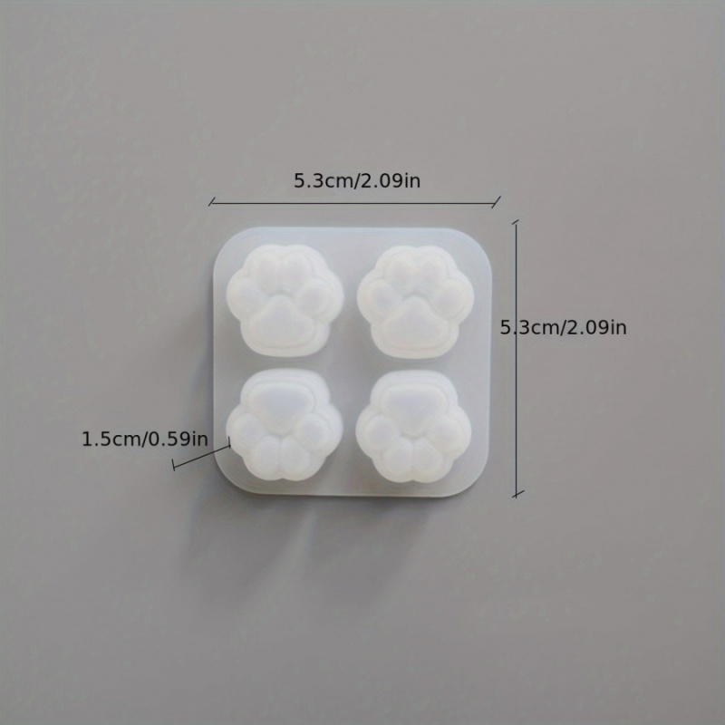 1Set Silikonformen mit Katzenp – Candle Making Items Bewertung und Preis